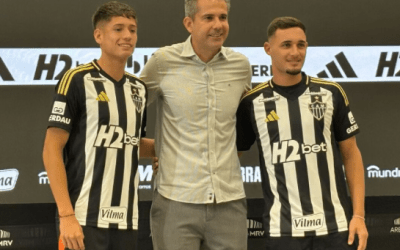 Atlético apresenta dupla de novos reforços para a temporada de 2025